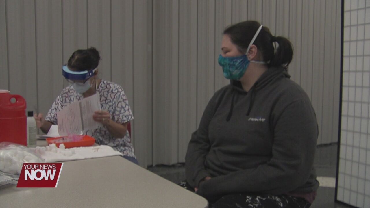 Allen County Public Health provides vaccine to more healthcare workers Saturday